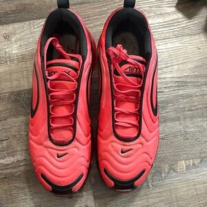 Nike Red/Orange Air Max 720 Shoes